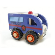 Wooden Vehicle - Police Truck Wooden Vehicle - Police Truck